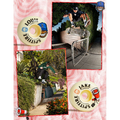 Spitfire Louie Lopez Burn Squad Skateboard Wheels | F4 Classic 52mm 99a
