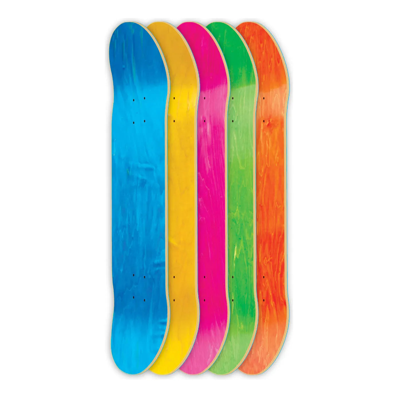 BBS MFG Premium Blank Skateboard Decks - Professional-Grade 5-Pack