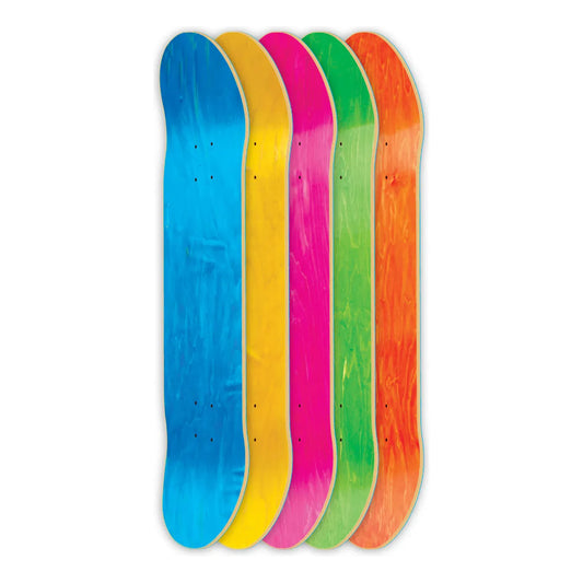 BBS MFG Premium Blank Skateboard Decks - Professional-Grade 5-Pack
