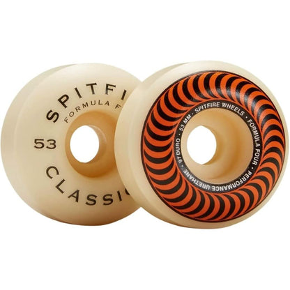 Spitfire Formula Four Classics Skateboard Wheels | 53mm 99A