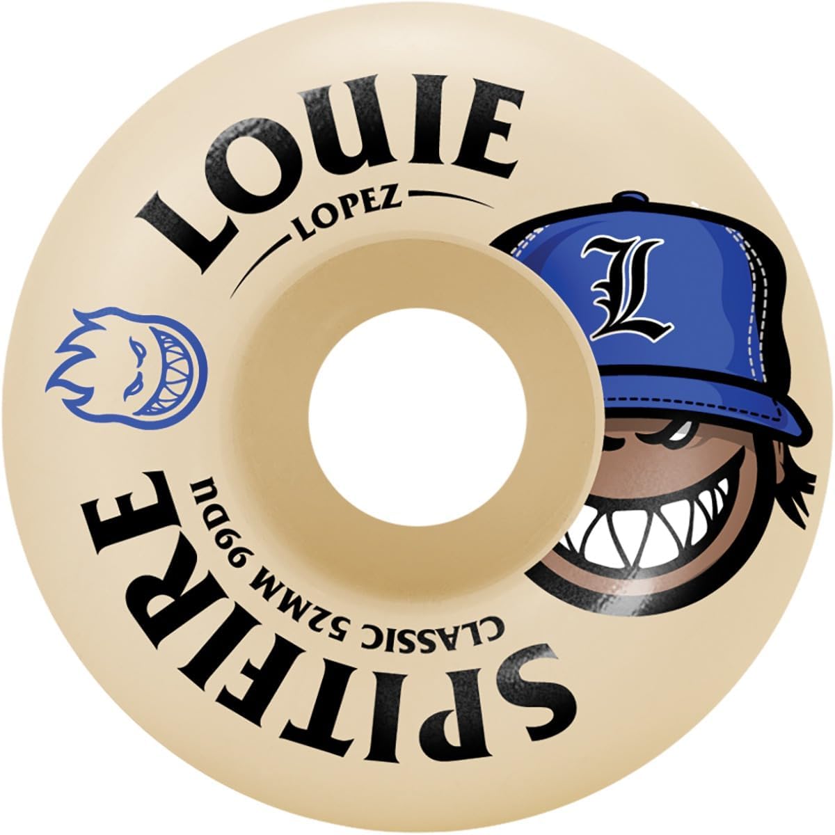 Spitfire Louie Lopez Burn Squad Skateboard Wheels | F4 Classic 52mm 99a