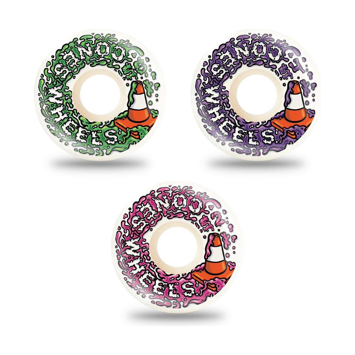 Cones Wheels | The Toxic Cones 56mm Professional Skateboard Wheels