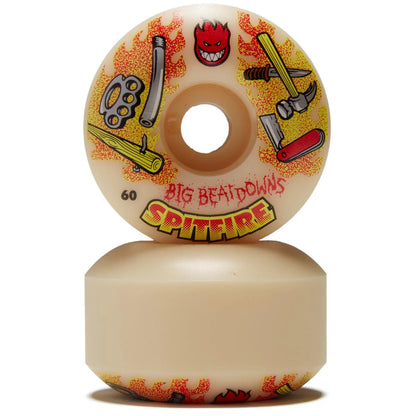 Spitfire Big Beatdown Classic Formula Four Skateboard Wheels | 60mm 99D