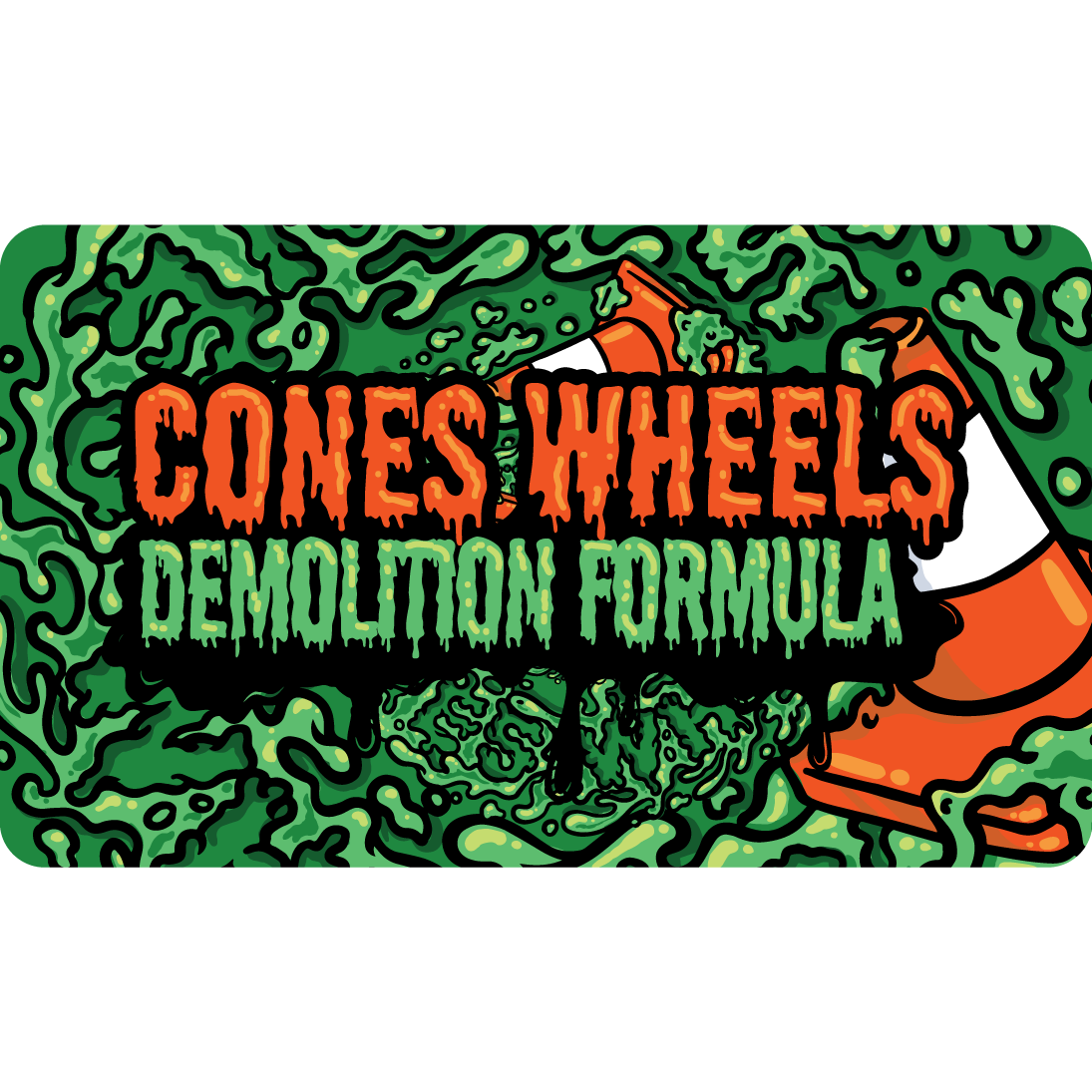 Cones Wheels | The Toxic Cones 56mm Professional Skateboard Wheels