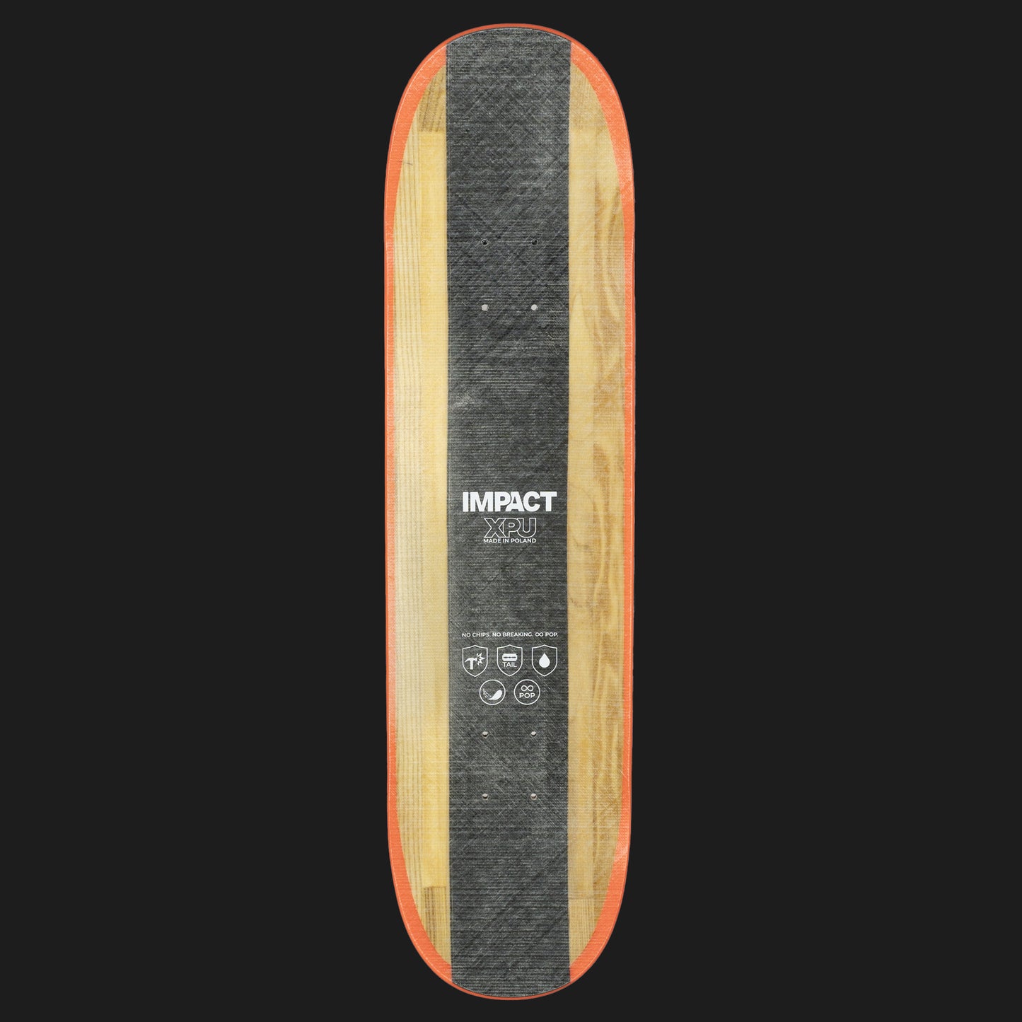 IMPACT XPU SKATEBOARD DECK - Size 8.0