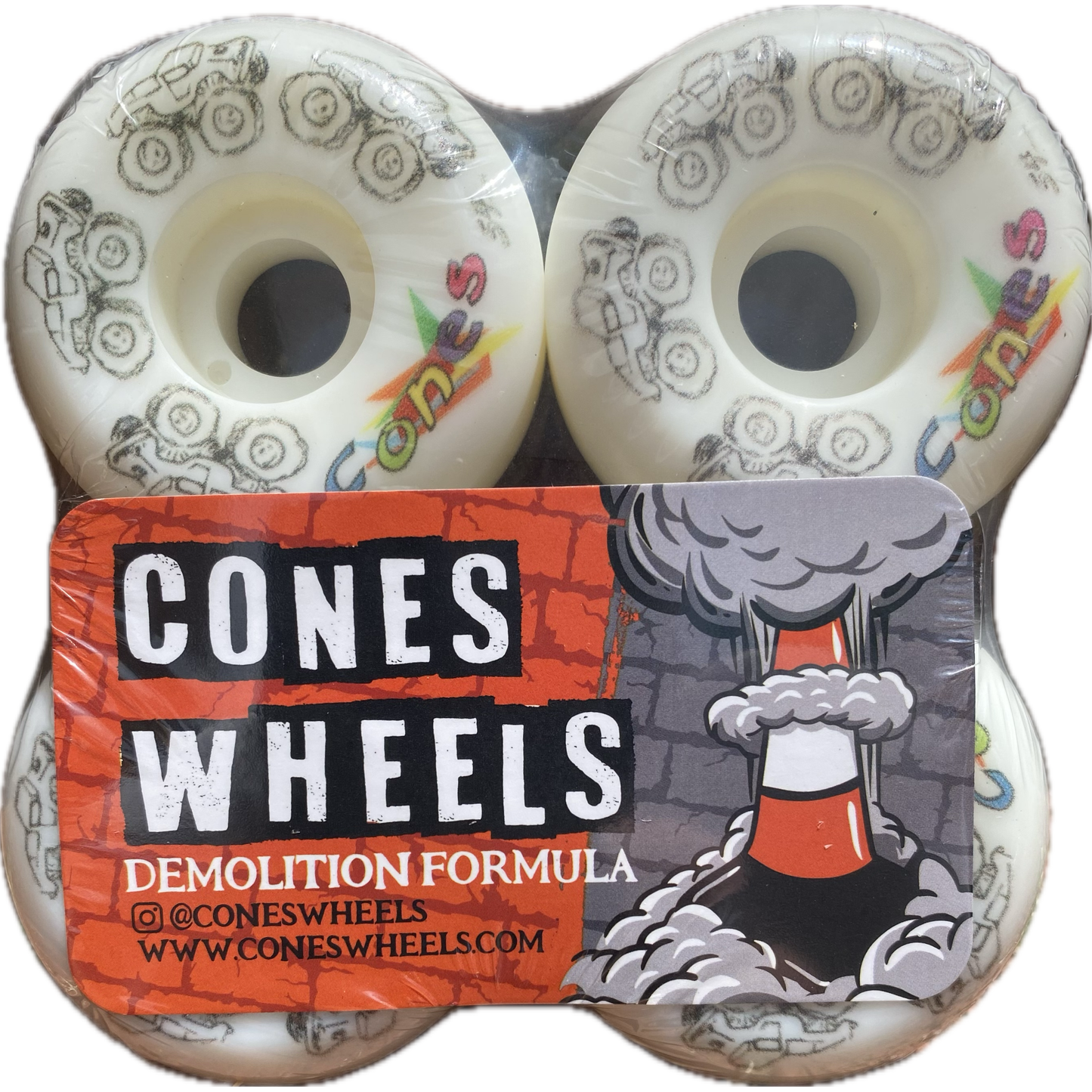 Cones Wheels | The Redeemer 54mm Professional Skateboard Wheels