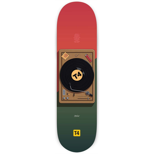 T4 Vinyl Team Model Skateboard Deck – Prime² Construction