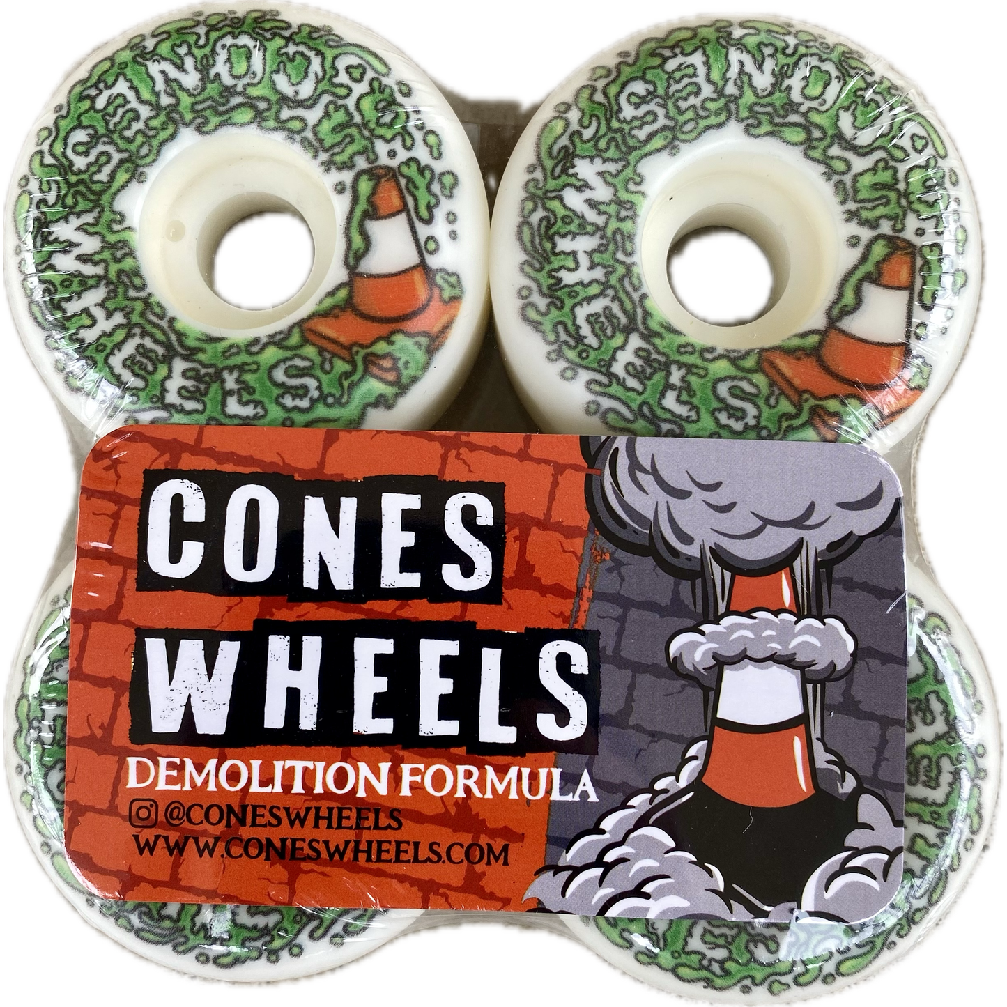 Cones Wheels | The Toxic Cones 56mm Professional Skateboard Wheels
